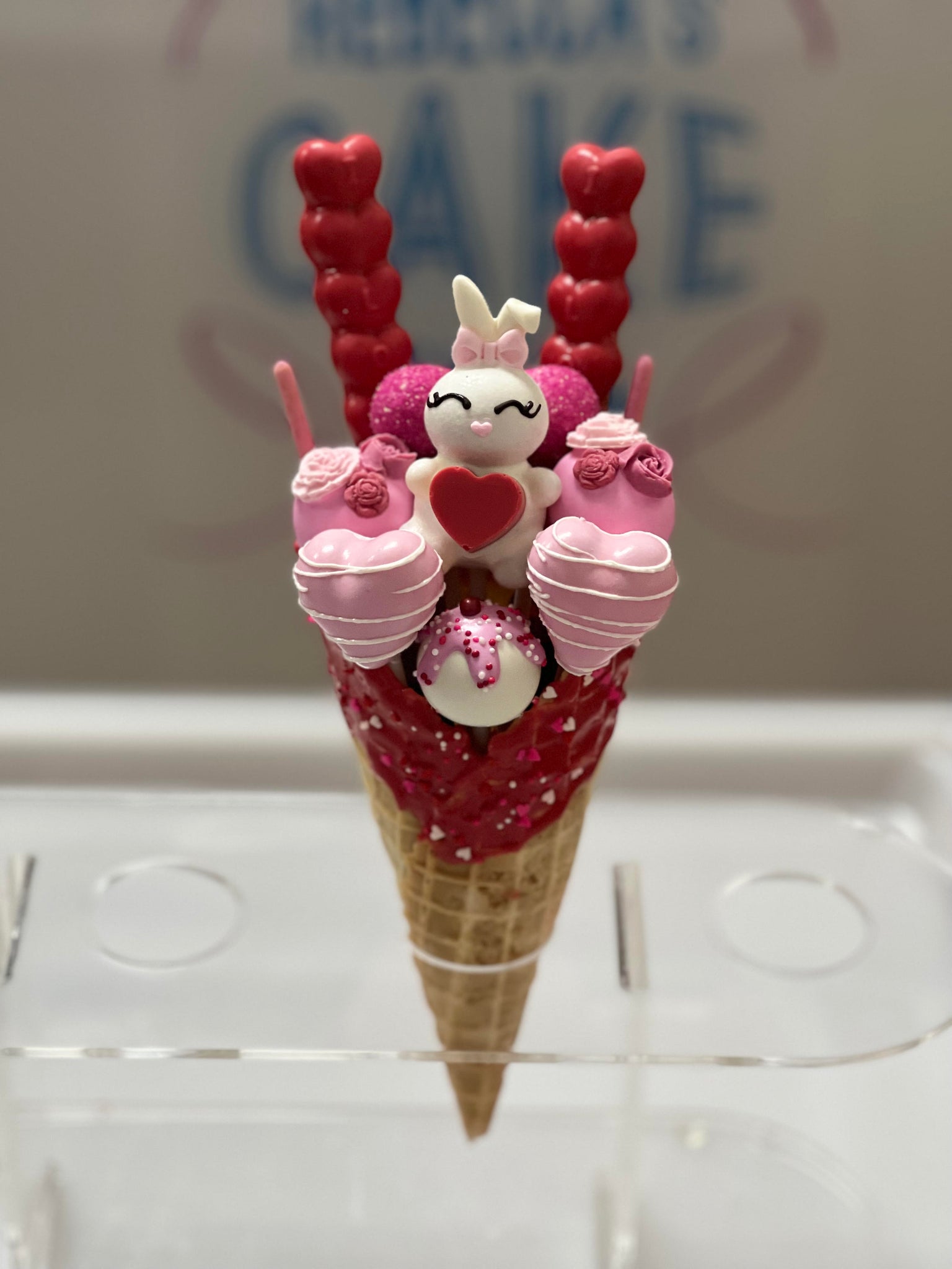 Valentine's Bunny Boucakepop (Pickup)