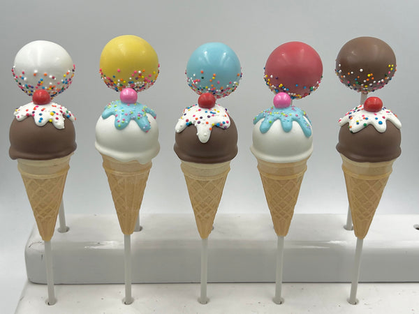 Ice Cream Cone Set (10 cake pops)